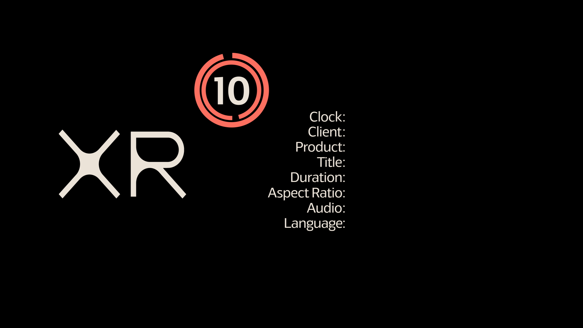XR India HD Clock Black.png